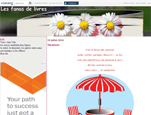 Tablet Screenshot of lesfanasdelivres.canalblog.com