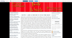 Desktop Screenshot of lucillelaluciole.canalblog.com