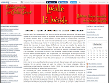 Tablet Screenshot of lucillelaluciole.canalblog.com