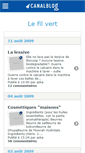 Mobile Screenshot of filvert.canalblog.com