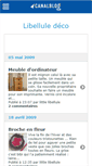 Mobile Screenshot of littlelibellule.canalblog.com