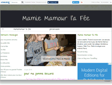 Tablet Screenshot of mamiemamour.canalblog.com