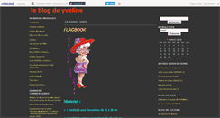 Desktop Screenshot of leblogdeyveline.canalblog.com