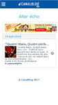 Mobile Screenshot of alterecho.canalblog.com