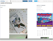 Tablet Screenshot of odetteetfernande.canalblog.com