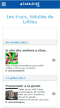 Mobile Screenshot of lillilou.canalblog.com