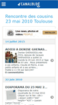 Mobile Screenshot of cousins23mai.canalblog.com