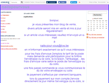 Tablet Screenshot of nailspourvous.canalblog.com