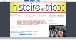 Desktop Screenshot of histoiretricot.canalblog.com