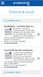 Mobile Screenshot of histoiretricot.canalblog.com