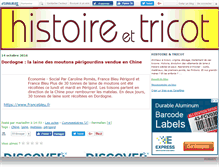 Tablet Screenshot of histoiretricot.canalblog.com