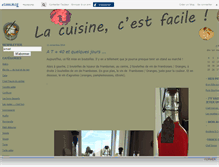 Tablet Screenshot of lacuisinecfacile.canalblog.com