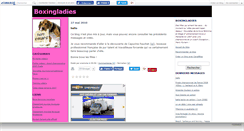 Desktop Screenshot of boxingladies.canalblog.com