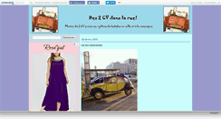 Desktop Screenshot of des2cvdanslarue.canalblog.com