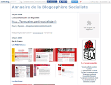 Tablet Screenshot of blogetsocialisme.canalblog.com
