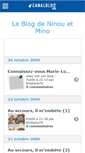 Mobile Screenshot of ninoumino.canalblog.com