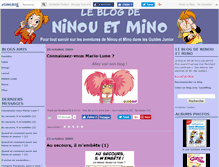 Tablet Screenshot of ninoumino.canalblog.com