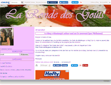 Tablet Screenshot of larondedesgouts.canalblog.com