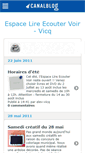 Mobile Screenshot of elevvicq.canalblog.com