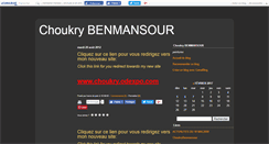 Desktop Screenshot of benmansour.canalblog.com