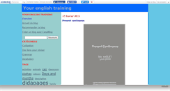 Desktop Screenshot of englishtraining.canalblog.com