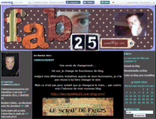 Tablet Screenshot of fab25.canalblog.com