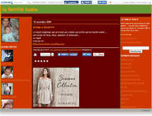 Tablet Screenshot of famillekoala.canalblog.com