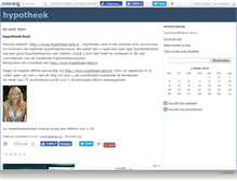 Tablet Screenshot of hypotheek1.canalblog.com