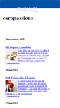 Mobile Screenshot of caropassions.canalblog.com