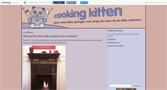 Desktop Screenshot of cookingkitten.canalblog.com