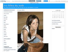 Tablet Screenshot of fillesweb.canalblog.com