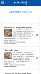 Mobile Screenshot of laurettecuisine.canalblog.com
