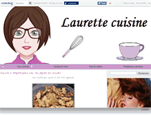 Tablet Screenshot of laurettecuisine.canalblog.com