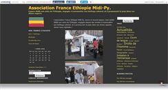 Desktop Screenshot of francethiopie.canalblog.com