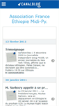 Mobile Screenshot of francethiopie.canalblog.com