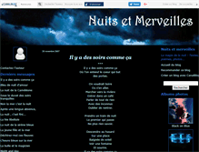 Tablet Screenshot of lunebleue.canalblog.com
