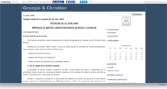 Desktop Screenshot of georgiachristian.canalblog.com