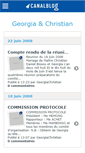 Mobile Screenshot of georgiachristian.canalblog.com