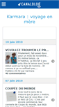 Mobile Screenshot of karmara.canalblog.com