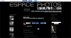 Desktop Screenshot of espacephotos.canalblog.com