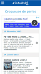 Mobile Screenshot of croqueuse2perles.canalblog.com