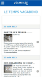 Mobile Screenshot of letempsvagabond.canalblog.com