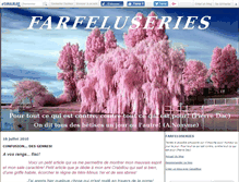 Tablet Screenshot of farfeluseries.canalblog.com
