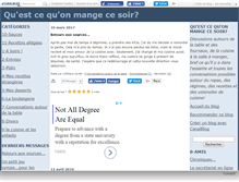 Tablet Screenshot of danslacuisine.canalblog.com
