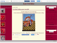 Tablet Screenshot of lescrealex.canalblog.com