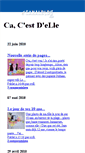 Mobile Screenshot of cacestdelle.canalblog.com