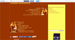 Desktop Screenshot of musicamundi.canalblog.com