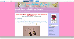Desktop Screenshot of creationsdesonia.canalblog.com
