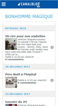Mobile Screenshot of bonhommemagique.canalblog.com
