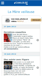 Mobile Screenshot of lamereveilleuse.canalblog.com